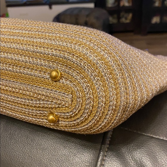 Eric Javits Metallic Tote Bag and Eric Javits squishy hat - Picture 8 of 14